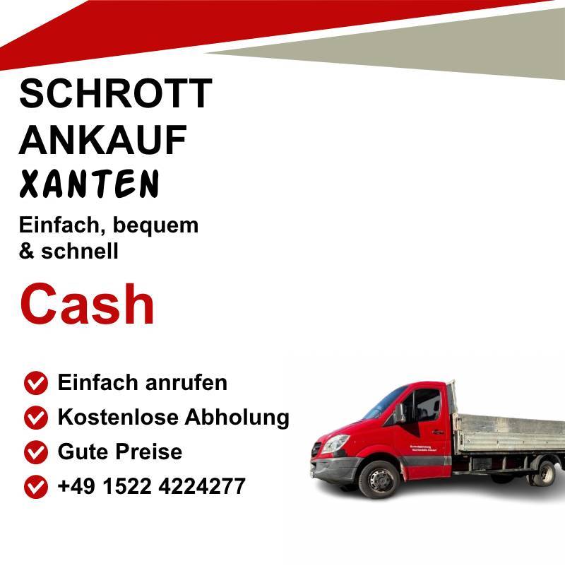 Schrottankauf Xanten Altmetallankauf in Xanten Schrotthandel Xanten Schrottabholung Xanten